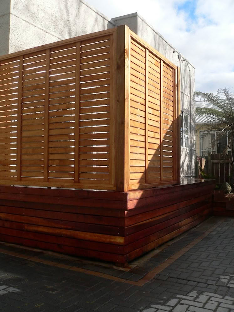 new small hardwood deck in Rotorua Elizabeth Street